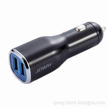 In-car Charger, Suitable for iPhone/iPad, GPS, Motorola Xoom and Samsung Galaxy Tab P1000/Note/I9220